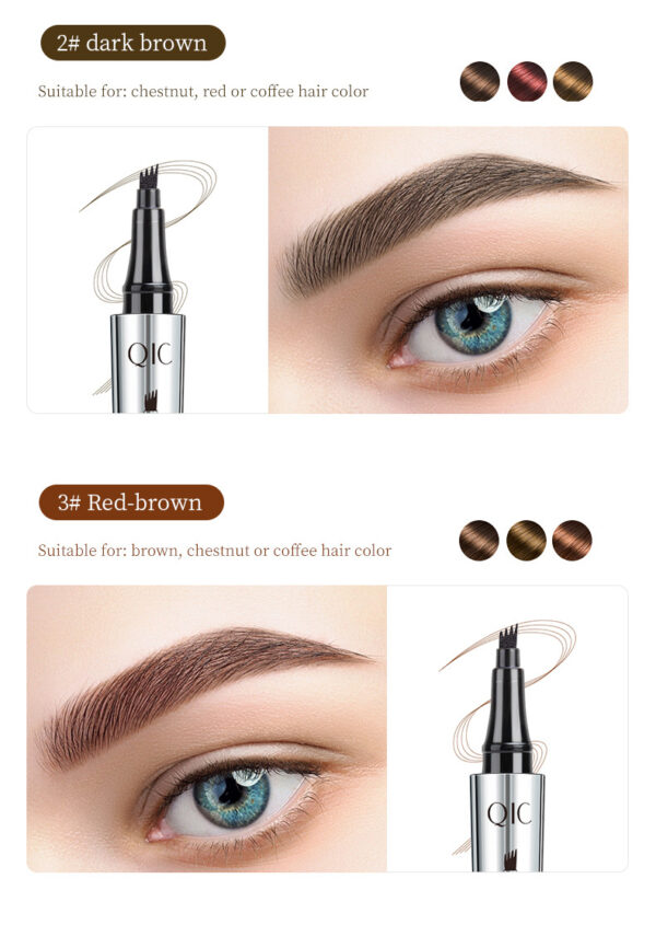 3D Microblading 4-tip Eyebrow Pencil - Image 5