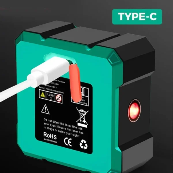 4-Side Magnetic Digital Angle Gauge with Laser - Image 6