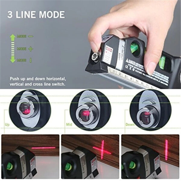 4 in 1 Multipurpose Laser Level Ruler - Image 2