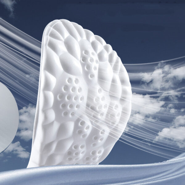 4D Orthopedic Sport Insoles Soft Breathable High-elasticity Shock - Image 7