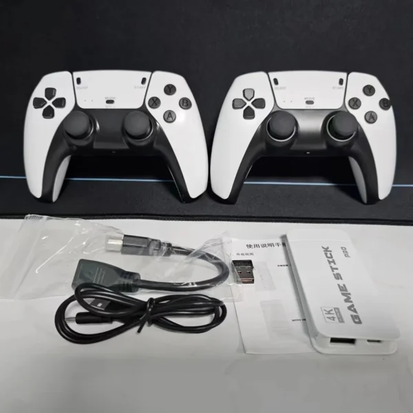 4K Pro Game Stick – 2 Players Mini TV Retro Console with 20,000+ Game - Image 2