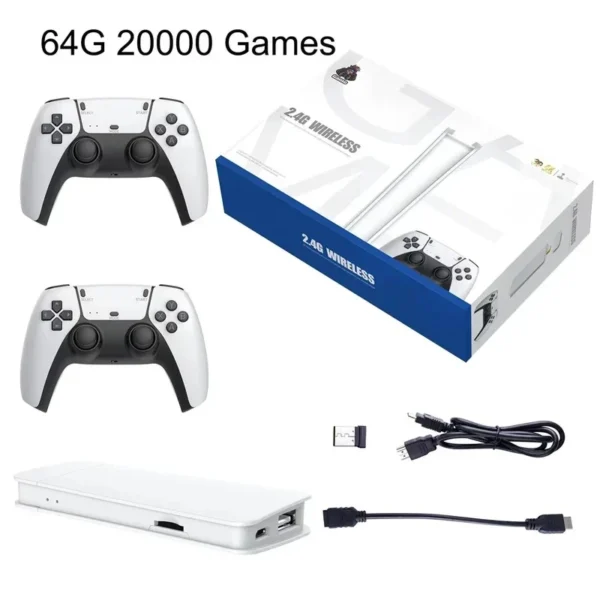 4K Pro Game Stick – 2 Players Mini TV Retro Console with 20,000+ Game - Image 4