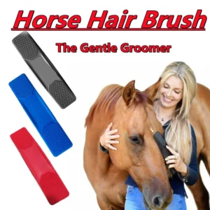6 In 1 Dog Horse Grooming Shedding Massage Scrub Brush