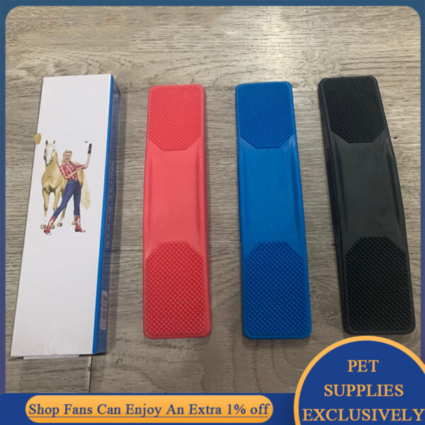 6 In 1 Dog Horse Grooming Shedding Massage Scrub Brush - Image 5