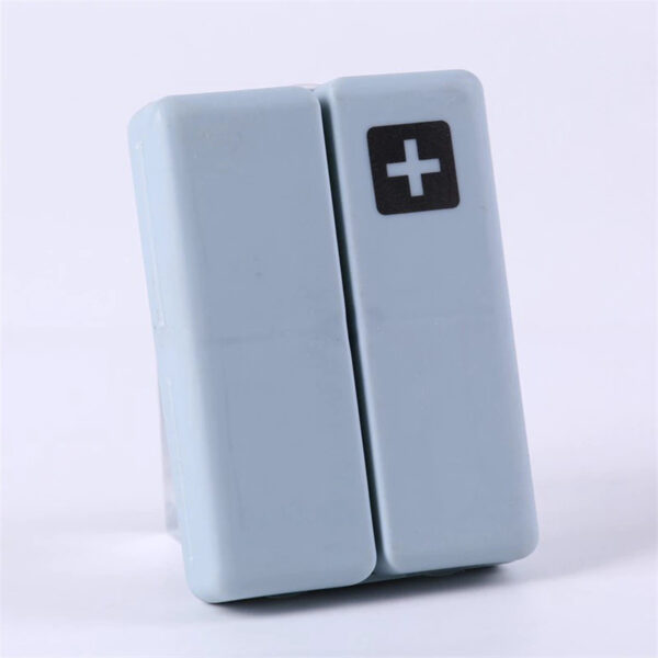 7 Compartments Portable Pill Case Travel Pill Box - Image 4