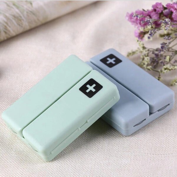 7 Compartments Portable Pill Case Travel Pill Box - Image 3