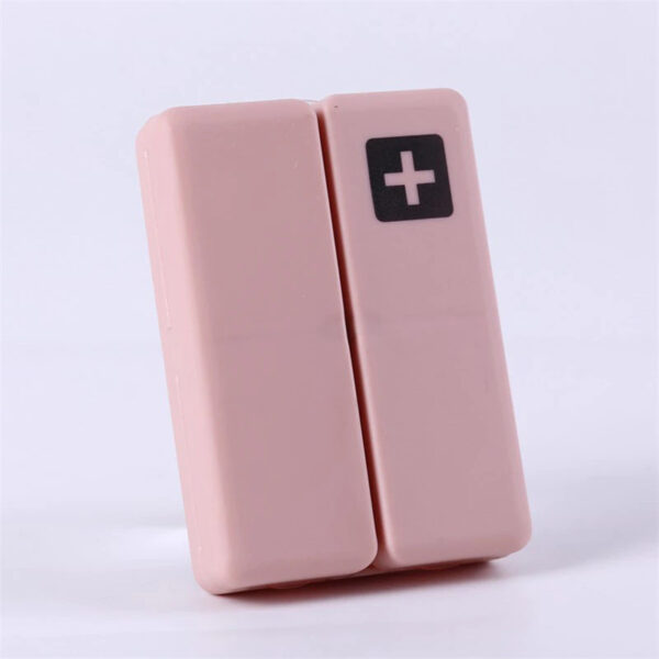 7 Compartments Portable Pill Case Travel Pill Box - Image 5
