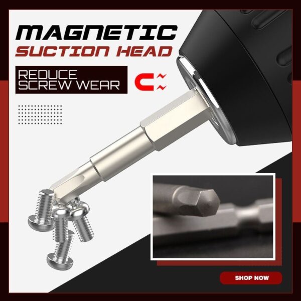 8pcs Magnetic Hexagon S2 Steel Bits - Image 2