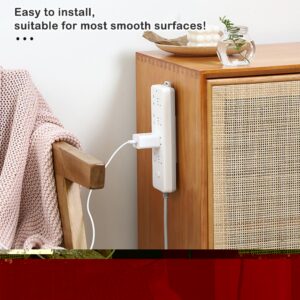 Adhesive Punch-free Socket Holder