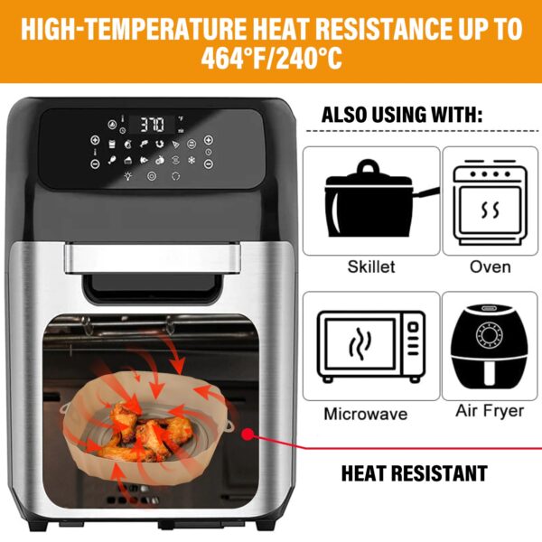Air Fryer Silicone Baking Tray - Image 2