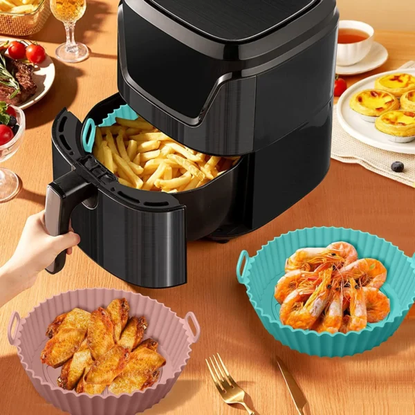 Air Fryer Silicone Baking Tray - Image 4