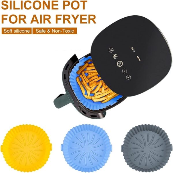 Air Fryer Silicone Baking Tray - Image 3