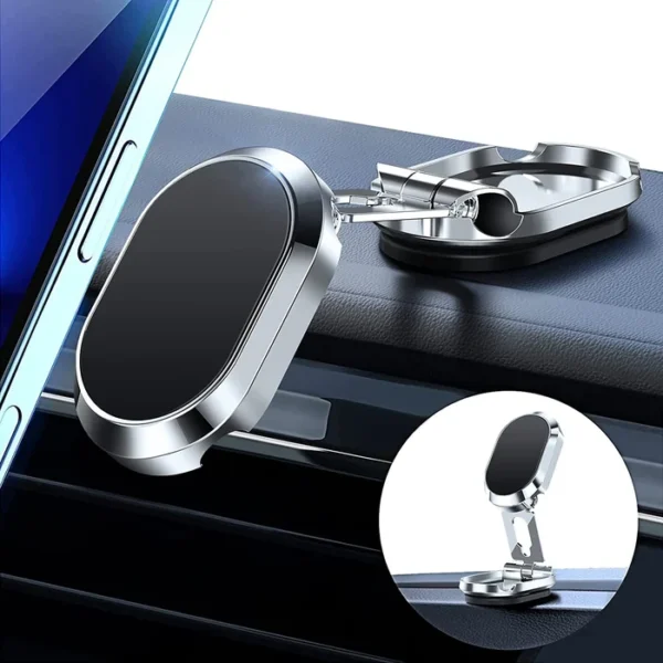 Alloy Folding Magnetic Car Phone Holder - Image 12