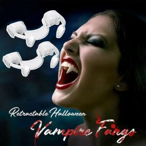 Automatic Retractable Halloween Vampire Fangs