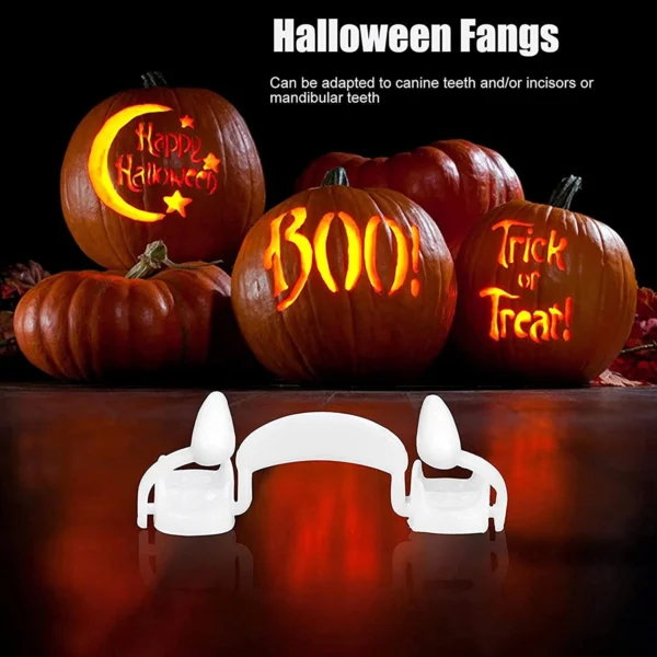 Automatic Retractable Halloween Vampire Fangs - Image 2