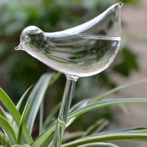 Bird Shaped Plant Self Watering Glass Globes
