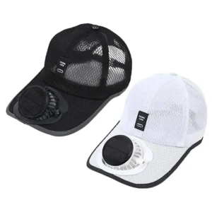 Cap with Solar Fan