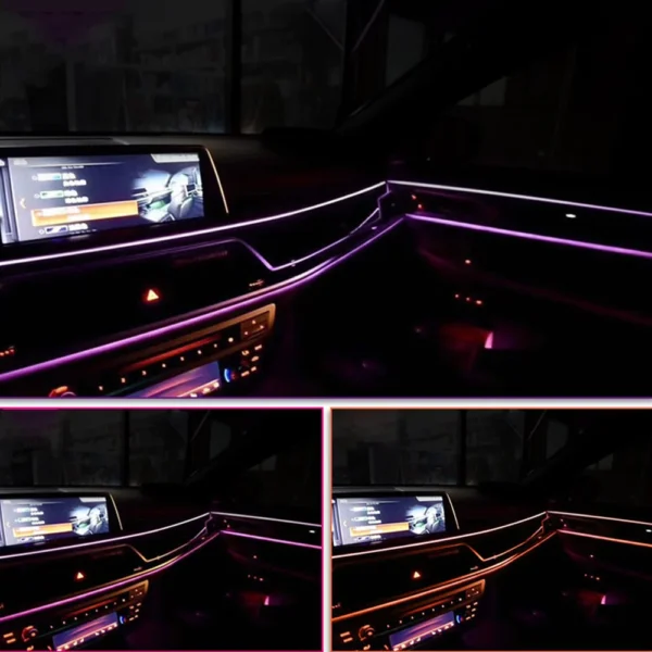 Car Interior LED Neon Strip Lights - Image 3