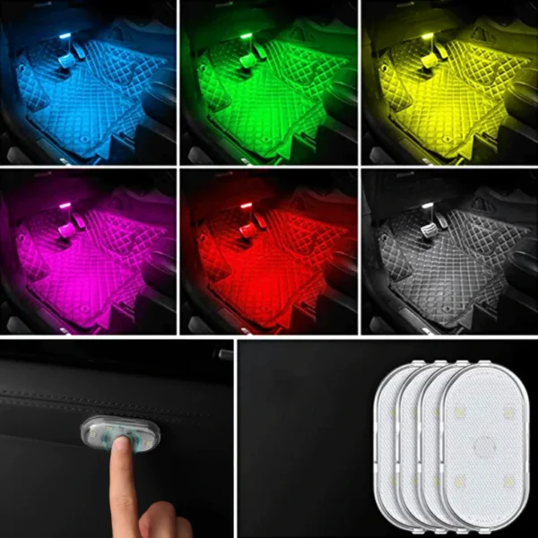 Car LED Touch Light (2 Pcs)