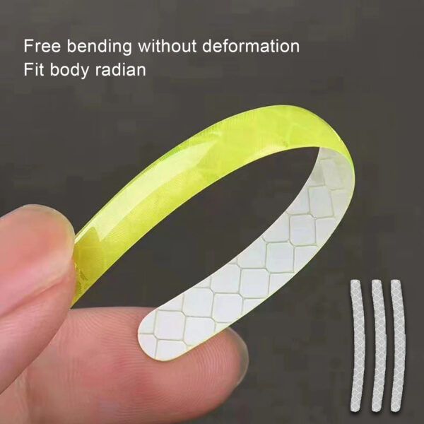 Car Wheel Tire Rims Reflective Sticker Stripes - Image 6