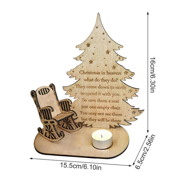 Christmas Candle Memorial Display - Image 4