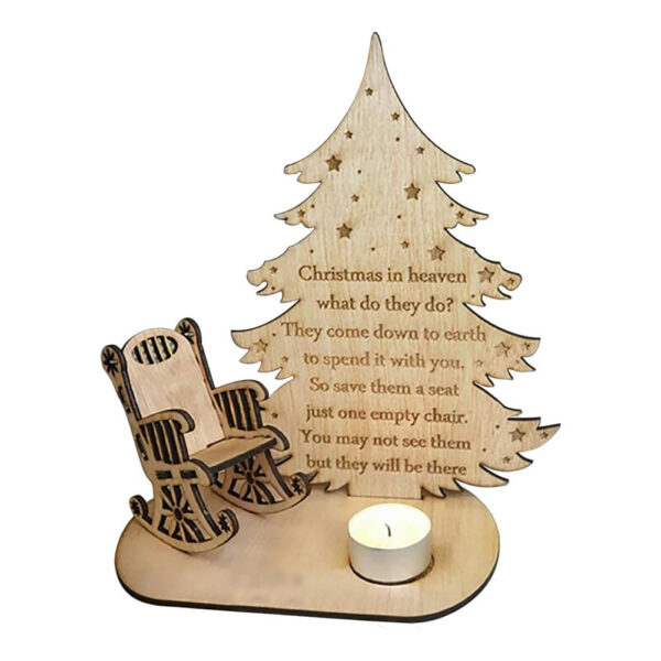 Christmas Candle Memorial Display - Image 3