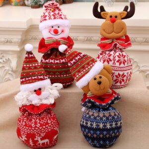 Christmas Gift Doll Bags-4PCS