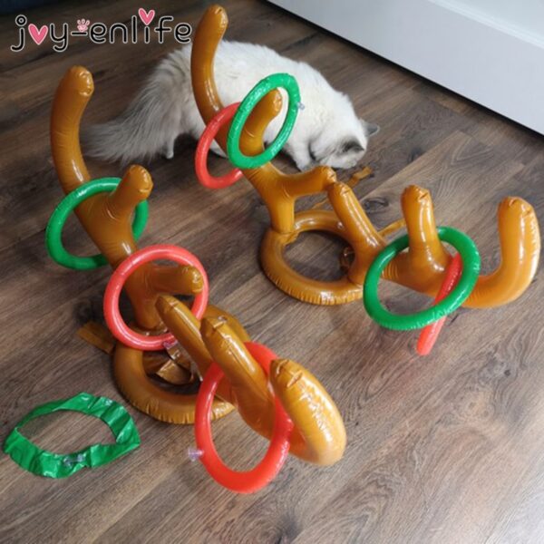 Christmas Reindeer Ring Toss Game-Standard Set - Image 3