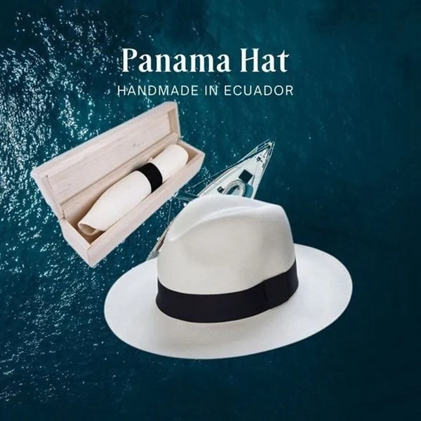Classic Panama Hat - Image 3