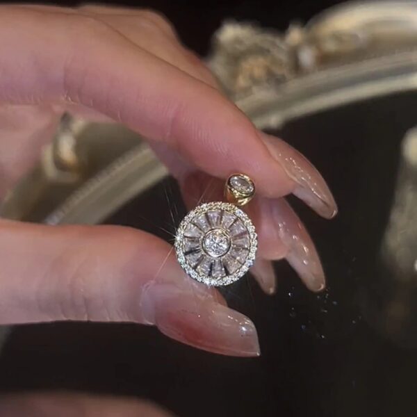 Crystal Anxiety Relief Spinning Ring - Image 4