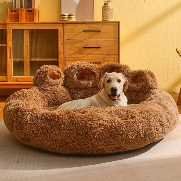 Cute Bear Paw Shape Pet Bed - Image 2