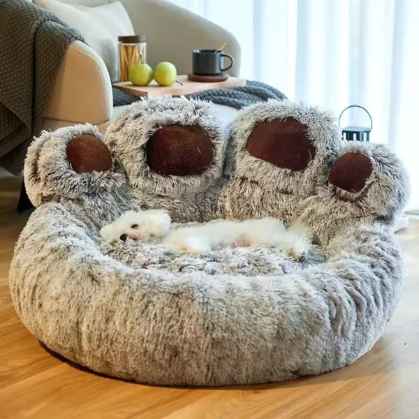 Cute Bear Paw Shape Pet Bed - Image 5
