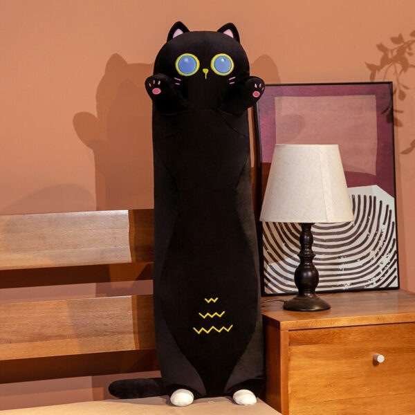 Cute Long Cat Stuffed Squish Plush Pillow - Image 5