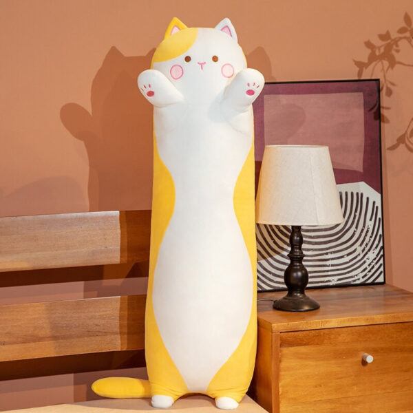 Cute Long Cat Stuffed Squish Plush Pillow - Image 6