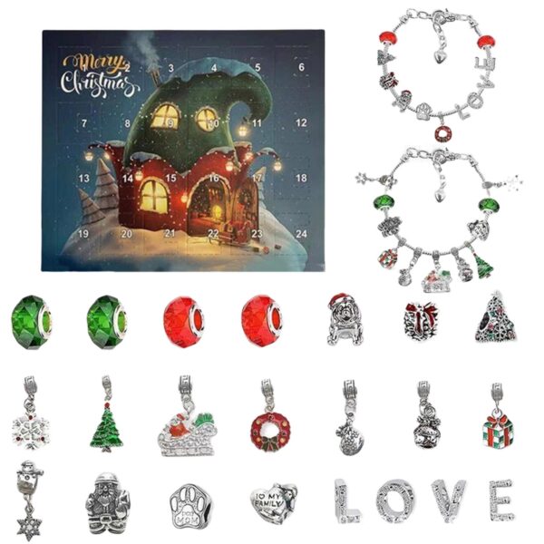 DIY Christmas Advent Calendar Bracelets Set - Image 4