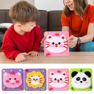 DIY Embroidery Doll Set