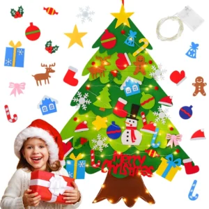 DIY Felt Christmas Trees