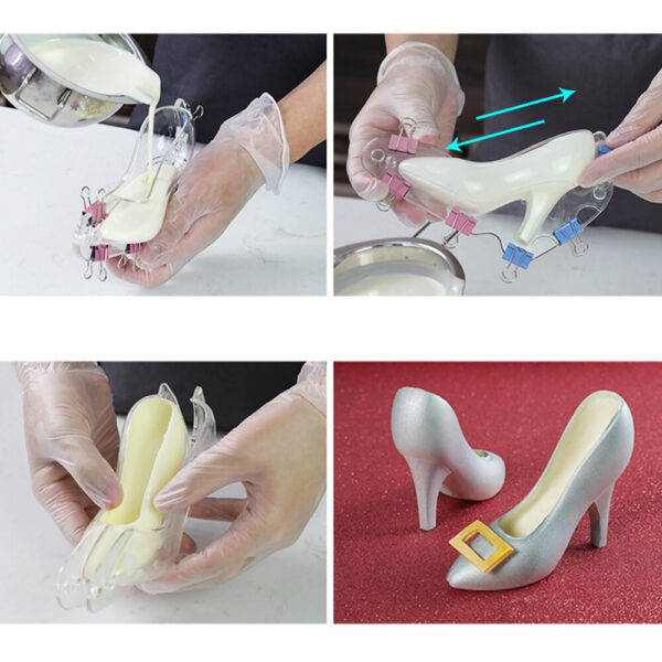 Deluxe 3D High Heel Chocolate Mold - Image 5