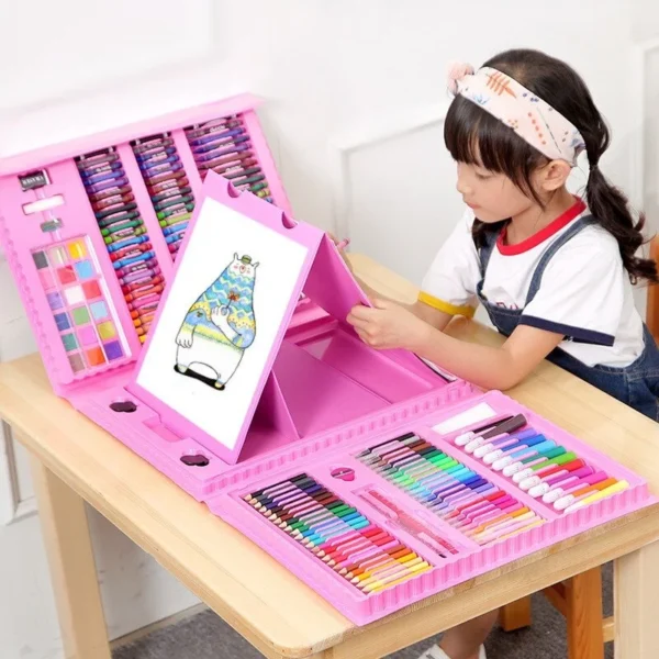 Deluxe 6-In-1 Art Creativity Set-168 pcs - Image 2