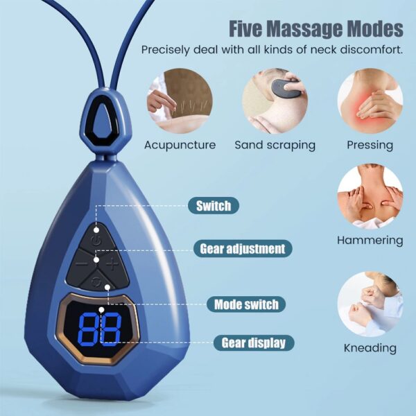 EMS Portable Lymphatic Relief Neck Massager - Image 5