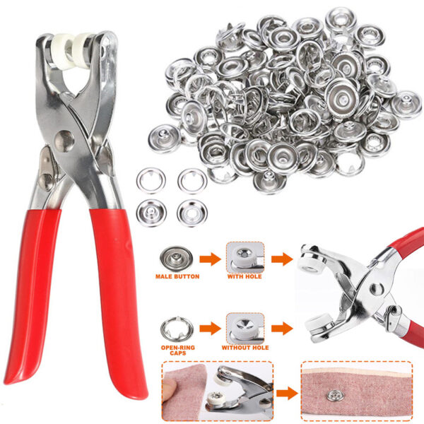 Fastener Pliers DIY Snap Tool Kit - Image 2