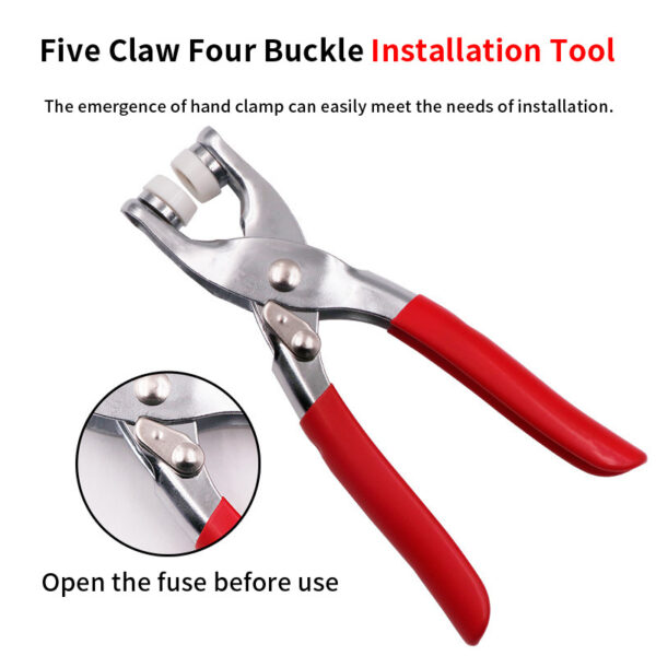 Fastener Pliers DIY Snap Tool Kit - Image 3