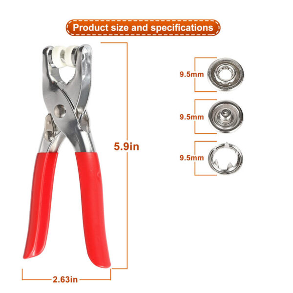 Fastener Pliers DIY Snap Tool Kit - Image 4
