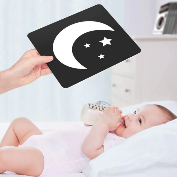 Flashcards for Baby Visual Sensory Development