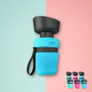 Foldable Cap Outdoor Dog Water Bottle