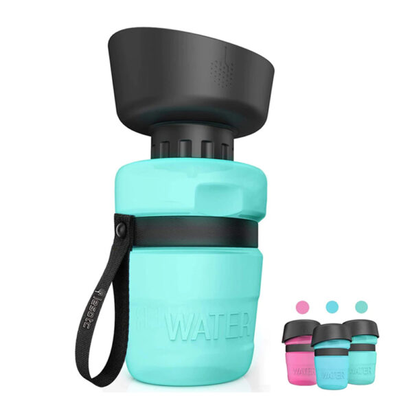 Foldable Cap Outdoor Dog Water Bottle - Image 9