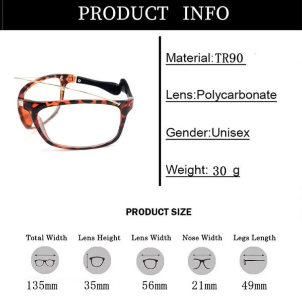 Foldable Wristband Reading Glasses - Image 5