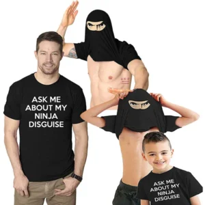 Funny Ninja Disguise T-shirt