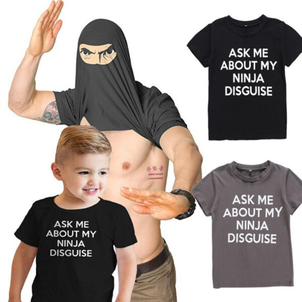 Funny Ninja Disguise T-shirt - Image 3