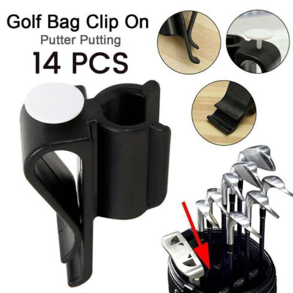 Golf Club Organizer Putter Clamp Clips (14 Pcs) - Image 2